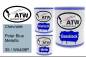 Preview: Chevrolet, Polar Blue Metallic, 35 / WA409P: 1L Lackdose + 1L Klarlack + 500ml Härter - Set, von ATW Autoteile West.